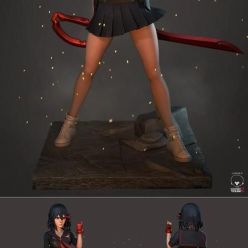 3D model Ryuko-Kill la Kill – 3D Print