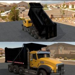 3D model Dump Truck (PBR)