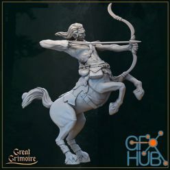 3D model Phelaris The Сentaur Archer - 3D Print