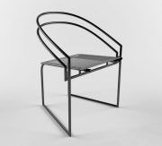 3D model Latonda chair Alias Mario Botta