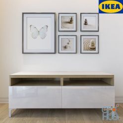 3D model Nightstand IKEA BESTO with pictures