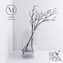 3D model Menu Vase Vase by Norm Architects