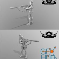 3D model Red Huntress – 3D Print