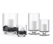 3D model Hurricane glass candleholders