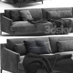 3D model Poliform Bellport Sofa B