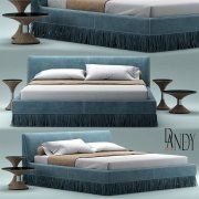 3D model Marilyn Night bed by Gamma