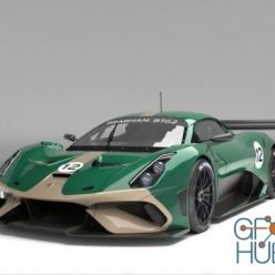 3D model Brabham BT62