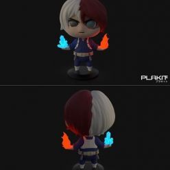 3D model PlaKit - My Hero Academia Todoroki – 3D Print