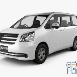 3D model Toyota Noah (Voxy) 2010 Hum 3D