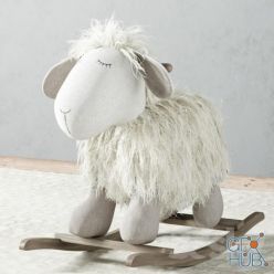 3D model Plush Rocking Lamb (max 2011, fbx)