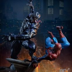 3D model Venom vs Spiderman – 3D Print