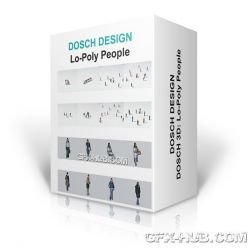 3D model Dosch Design – DOSCH 3D: Low-Poly People