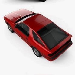 3D model Hum 3D Chrysler Daytona Shelby Z 1987 car