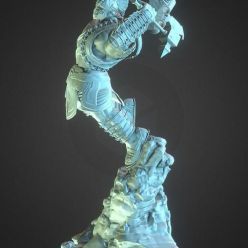 3D model Hulk Ragnarok v2 wip – 3D Print