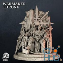 3D model Warmaker throne – 3D Print