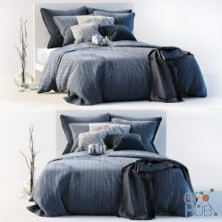 3D model Linen bed