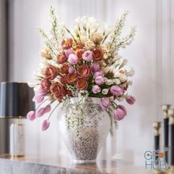 3D model Grand Bouquet 002 (max 2013 Vray, Corona, fbx)