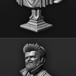 3D model Billy Butcher Bust Eastman – 3D Print