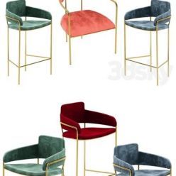 3D model Chair set by Chiara Colombini