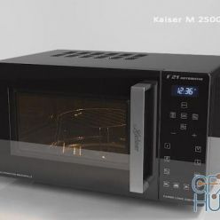 3D model Kaiser M 2500 S microwave