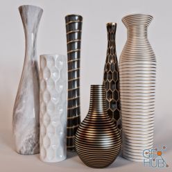 3D model Decorative vases (max, obj)