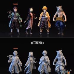 3D model Demon Slayer Collection – 3D Print