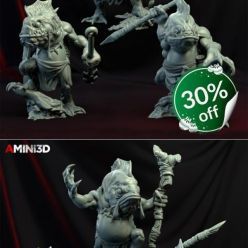 3D model Kuo-Toa – 3D Print