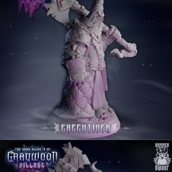 3D model Great Grimoire Drunken Dwarf Crosspromo Executioner – 3D Print