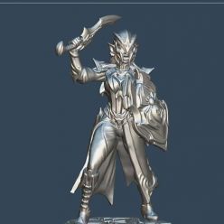 3D model Dark Elf - Talon Champion, Spider Priestess, Guard – 3D Print
