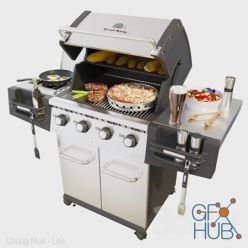 3D model Grill Broil king