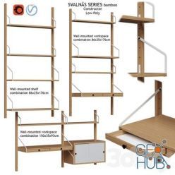 3D model Svalnas Ikea type 3 system and furniture designer vol. 1