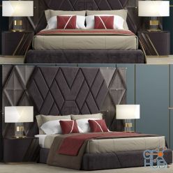 3D model Bed Fendi Nova 2020