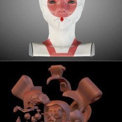 3D model Ghost In The Shell Geisha – 3D Print