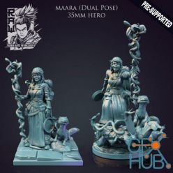 3D model Maara The Druid