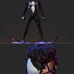 3D model Spider-man Symbiote – 3D Print