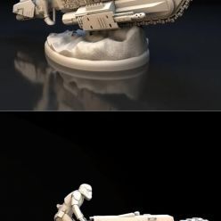 3D model Treadspeeder star wars – 3D Print