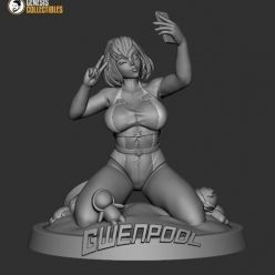 3D model Gwenpool Spec – 3D Print