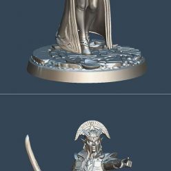 3D model Elf Princess and Radiant Elves Prince – 3D Print