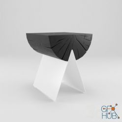 3D model A half stool by witaminadprojekt