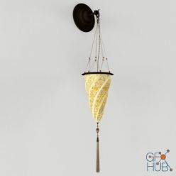 3D model Venetia studium G019CE-2 Fortuny Wall Cesendello in Glass Gold