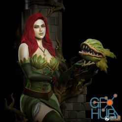 3D model Steampunk Poison Ivy