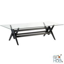 3D model 056 Capitol Complex Table by Cassina