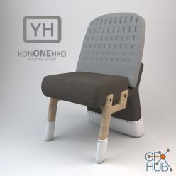 3D model Armchair Yh by Julia Kononenko