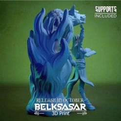 3D model Belksasar - Summoner of the Wolf Spirit – 3D Print