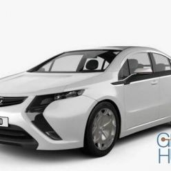 3D model Opel Ampera 2011 car