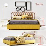 3D model Twils Natural bed