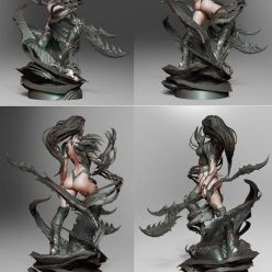 3D model Witchblade Sara Pezzini – 3D Print