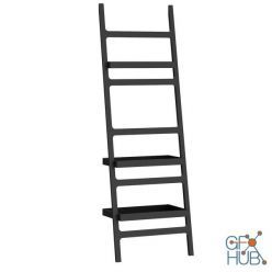 3D model Black Stone Towel Ladder by Decor Walther