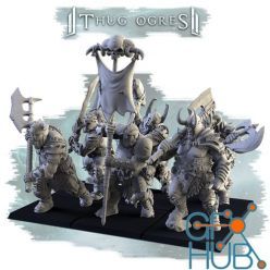 3D model Thug Ogres – 3D Print