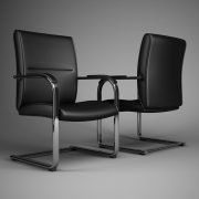 3D model Armchair for the waiting room